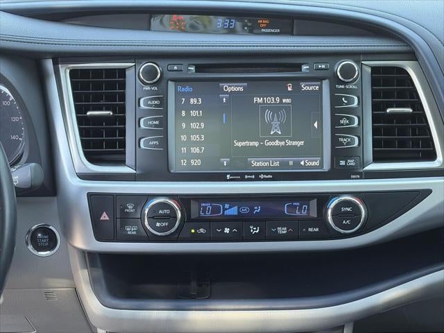 2017 Toyota Highlander XLE V6 AWD