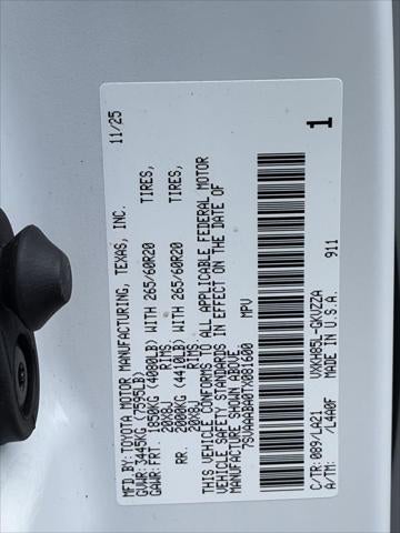 2026 Toyota Sequoia Platinum 4WD