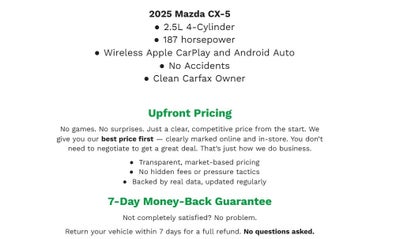 2025 Mazda Mazda CX-5 SPORT UTILITY