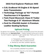 2022 Ford Explorer Platinum 4WD