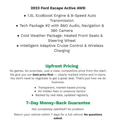 2023 Ford Escape Active AWD