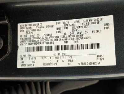 2018 Ford F-150 XLT