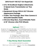 2015 Ford F-150 4WD SuperCab 145 XLT