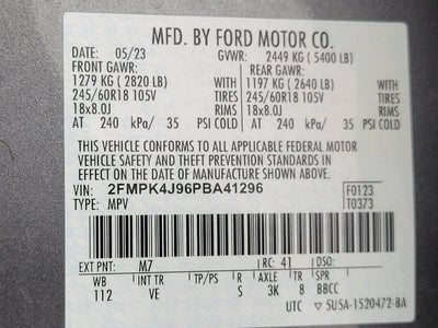 2023 Ford Edge SEL AWD