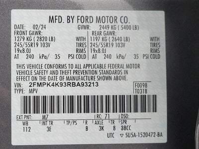 2024 Ford Edge Titanium AWD