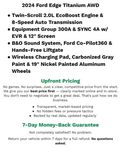 2024 Ford Edge Titanium AWD