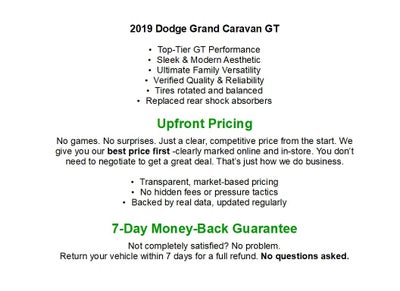 2019 Dodge Grand Caravan GT Wagon