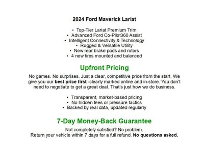 2024 Ford Maverick LARIAT AWD SuperCrew