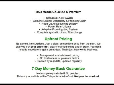 2023 Mazda Mazda CX-30 2.5 S Premium Package AWD