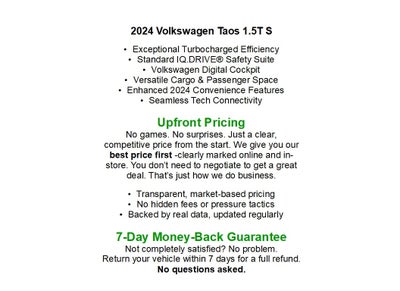 2024 Volkswagen Taos S FWD