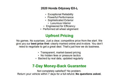 2020 Honda Odyssey EX-L Auto