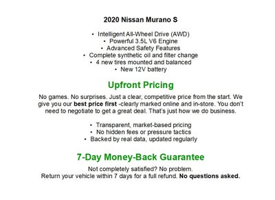 2020 Nissan Murano AWD S