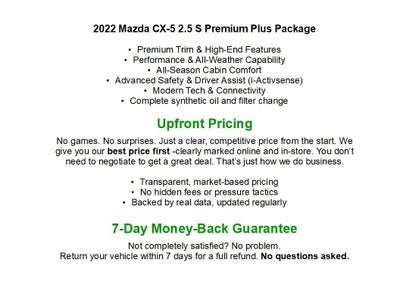 2022 Mazda Mazda CX-5 2.5 S Premium Plus Package AWD
