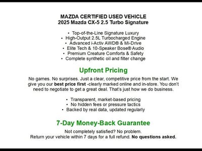2025 Mazda Mazda CX-5 2.5 Turbo Signature AWD