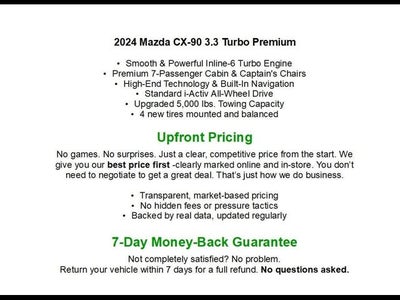2024 Mazda Mazda CX-90 3.3 Turbo Premium AWD