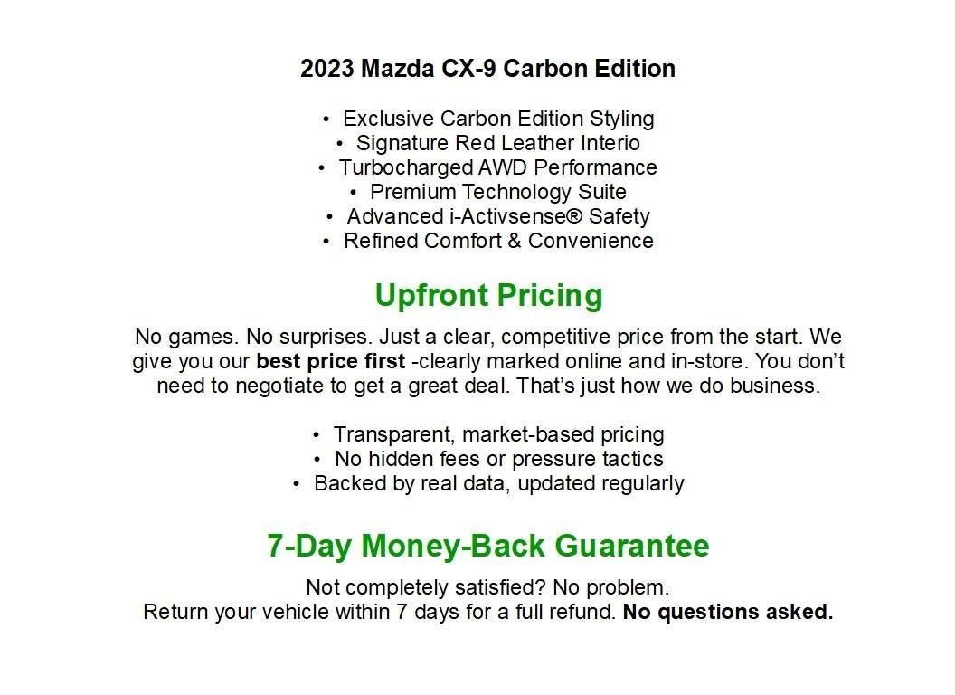 2023 Mazda Mazda CX-9 Carbon Edition AWD
