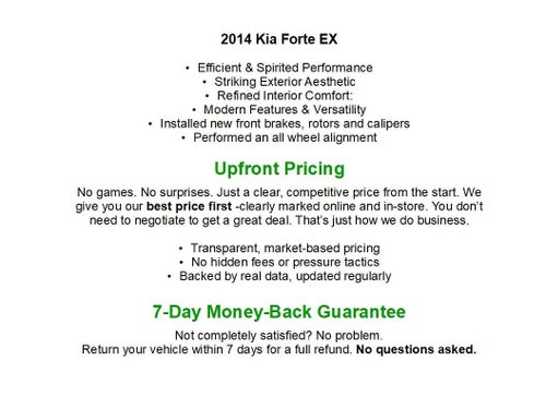 2014 Kia Forte 4dr Sdn Auto EX