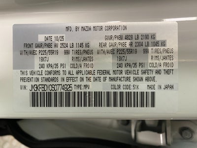 2025 Mazda Mazda CX-5 2.5 Turbo Premium AWD