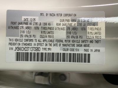 2026 Mazda Mazda CX-90 3.3 Turbo Premium Sport AWD