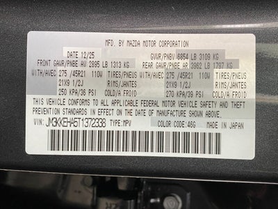 2026 Mazda Mazda CX-90 Plug-In Hybrid Premium Plus AWD