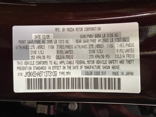 2026 Mazda Mazda CX-90 Plug-In Hybrid Premium Plus AWD