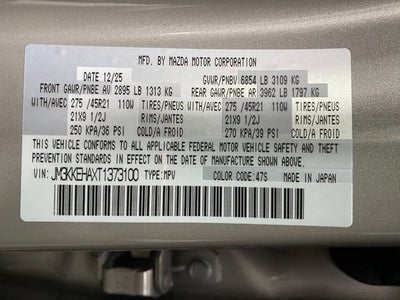2026 Mazda Mazda CX-90 Plug-In Hybrid Premium Plus AWD