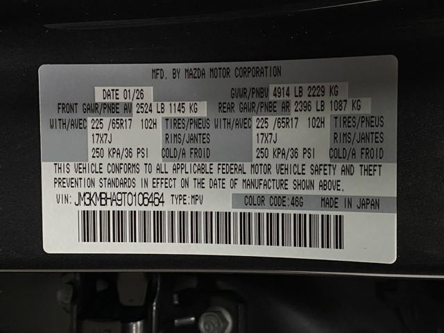 2026 Mazda Mazda CX-5 2.5 S Select AWD