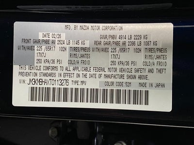 2026 Mazda Mazda CX-5 2.5 S Select AWD