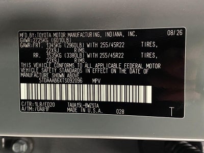 2026 Lexus TX 350 F SPORT HANDLING AWD