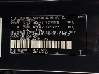 2026 Lexus TX HYBRID TX 500h F SPORT PERFORMANCE PREMIUM AWD