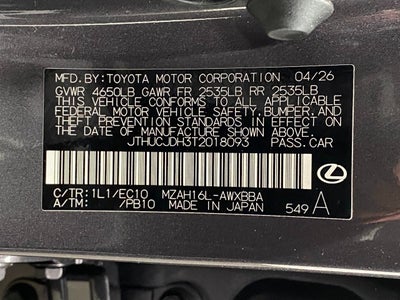 2026 Lexus UX HYBRID UX 300h PREMIUM AWD
