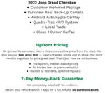 2022 Jeep Grand Cherokee WK Laredo X 4x4