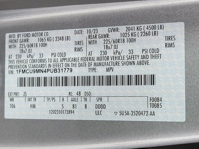 2023 Ford Escape ST-Line AWD