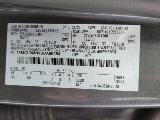 2025 Ford Escape ST-Line AWD