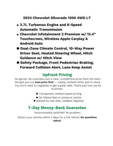 2025 Chevrolet Silverado 1500 4WD Double Cab 147 LT w/1LT