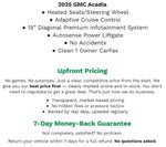 2025 GMC Acadia AWD 4dr Elevation