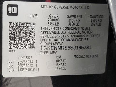 2025 GMC Acadia AWD 4dr Elevation