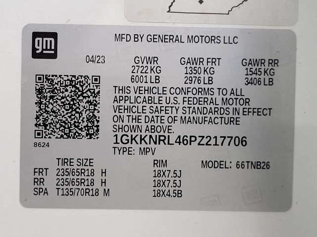 2023 GMC Acadia AWD 4dr SLE