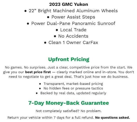 2023 GMC Yukon XL 4WD 4dr Denali