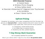 2023 Chevrolet Traverse AWD 4dr LT Cloth w/1LT