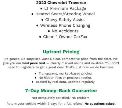 2023 Chevrolet Traverse AWD 4dr LT Leather