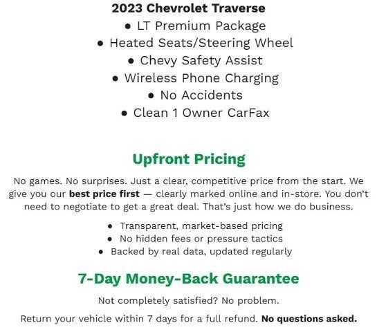 2023 Chevrolet Traverse AWD 4dr LT Leather