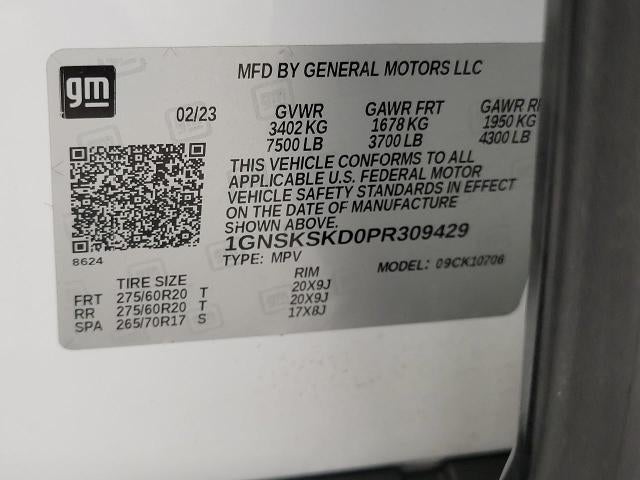 2023 Chevrolet Tahoe 4WD 4dr Premier