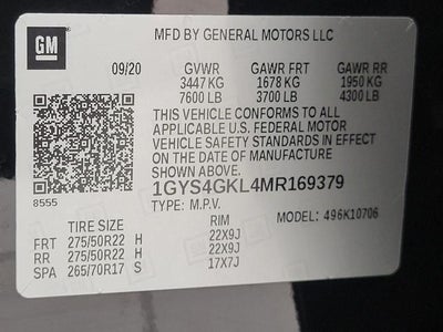 2021 Cadillac Escalade 4WD 4dr Sport Platinum