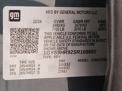 2025 Cadillac Escalade AWD 4dr V-Series