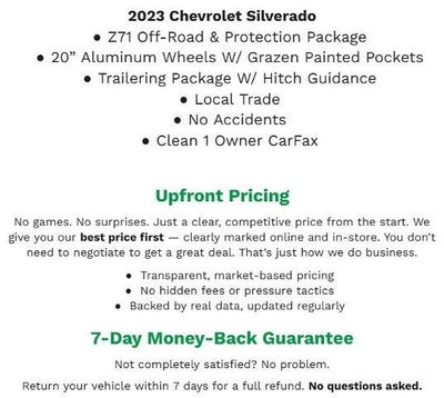 2023 Chevrolet Silverado 1500 4WD Crew Cab 147 RST