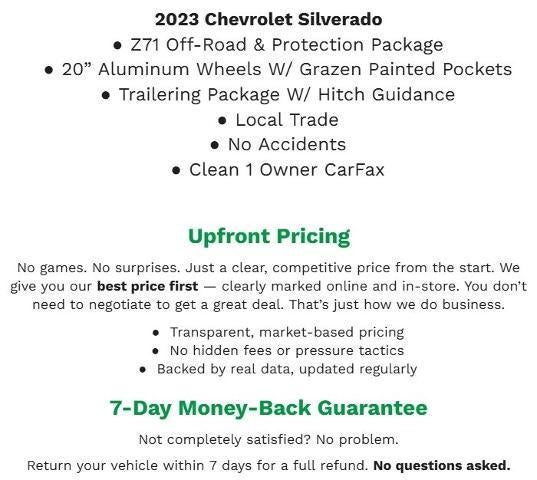 2023 Chevrolet Silverado 1500 4WD Crew Cab 147 RST