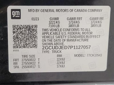 2023 Chevrolet Silverado 1500 4WD Crew Cab 147 High Country
