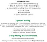 2023 RAM 2500 Laramie 4x4 Mega Cab 6'4 Box