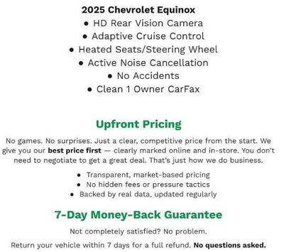 2025 Chevrolet Equinox AWD 4dr LT w/2LT